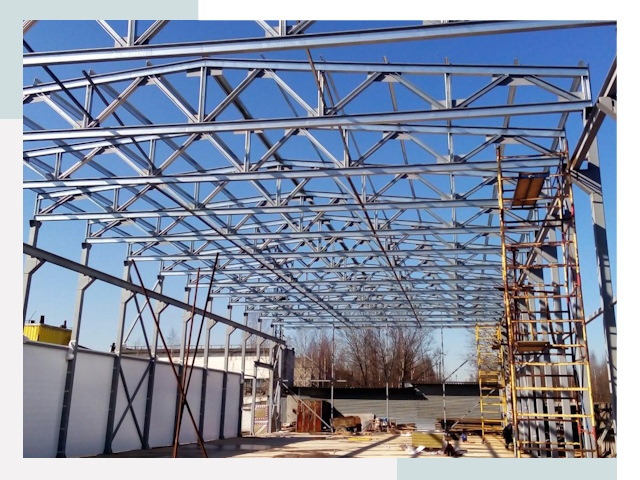 Строительство цехов в Тында от 617 руб. под ключ