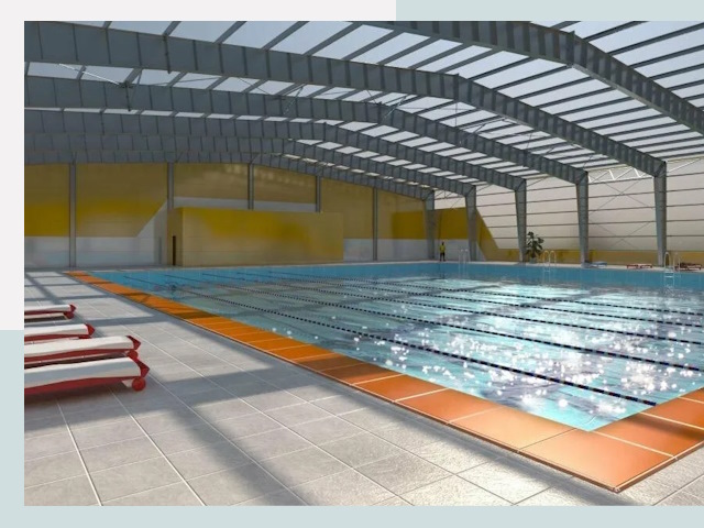 Строительство крытых бассейнов в Тынде