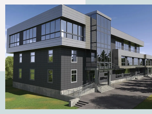 Административные здания в Тынде