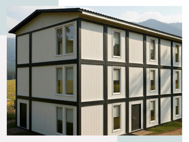 Модульные общежития в Тынде