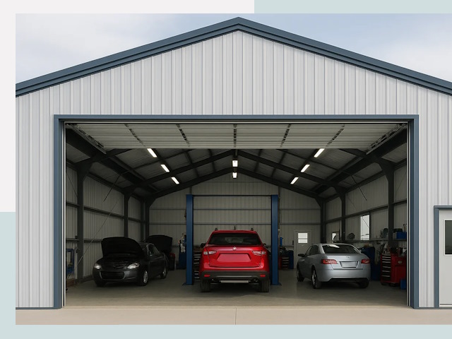 Ангары из сэндвич панелей от 617 руб. в Тында