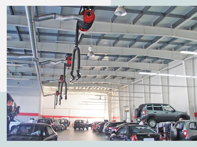 Строительство автосалонов из металлоконструкций от 617 руб.