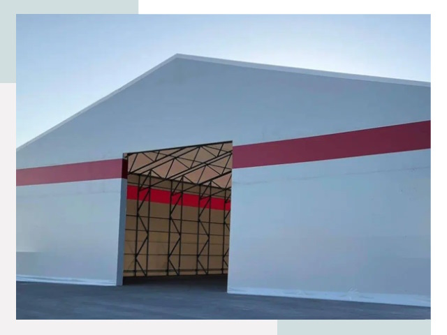 Быстровозводимые ангары в Тынде