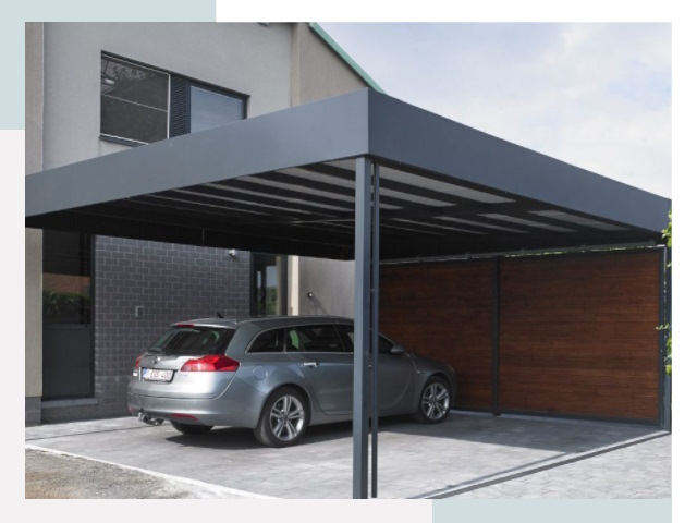 Металлические навесы в Тынде