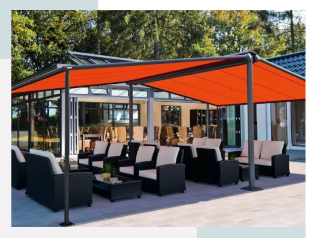 Навесы для кафе и ресторанов в Тынде