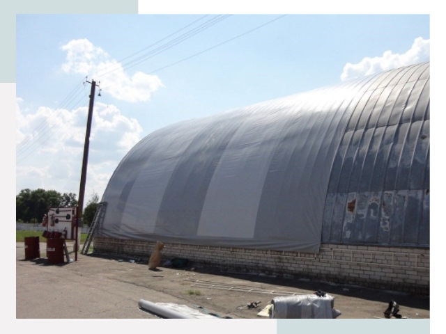 Ремонт ангаров в Тынде