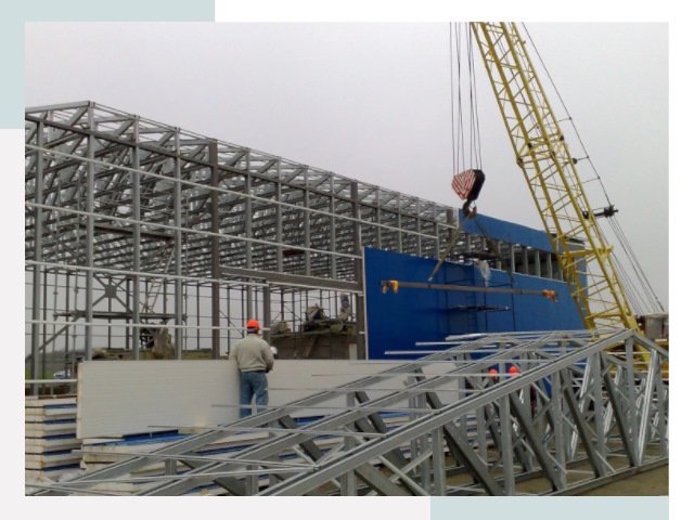 Монтаж ангаров в Тынде