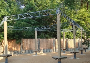 Терраса из металлоконструкций под ключ, проектирование, изготовление и монтаж от СтальСтрой-Тнд